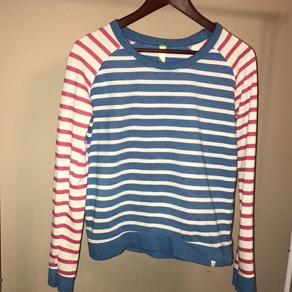 Honeydew Lightweight Stripe Sweatshirt - Size SM - Picture 1 of 6